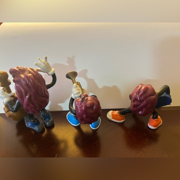 CALIFORNIA RAISINS FIGURINES VINTAGE 
1987-1988  LOT OF 3 - Picture 5 of 7